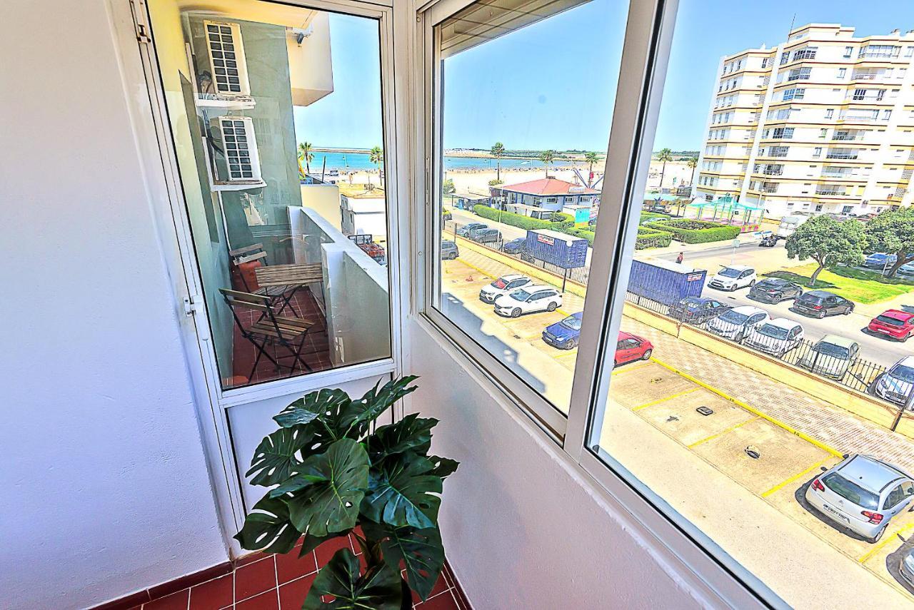 Ocean View Beach Apartment With Pool & Balconies El Puerto de Santa María Εξωτερικό φωτογραφία
