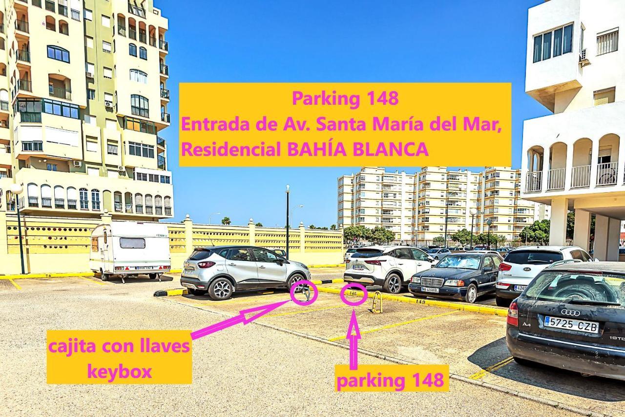 Ocean View Beach Apartment With Pool & Balconies El Puerto de Santa María Εξωτερικό φωτογραφία