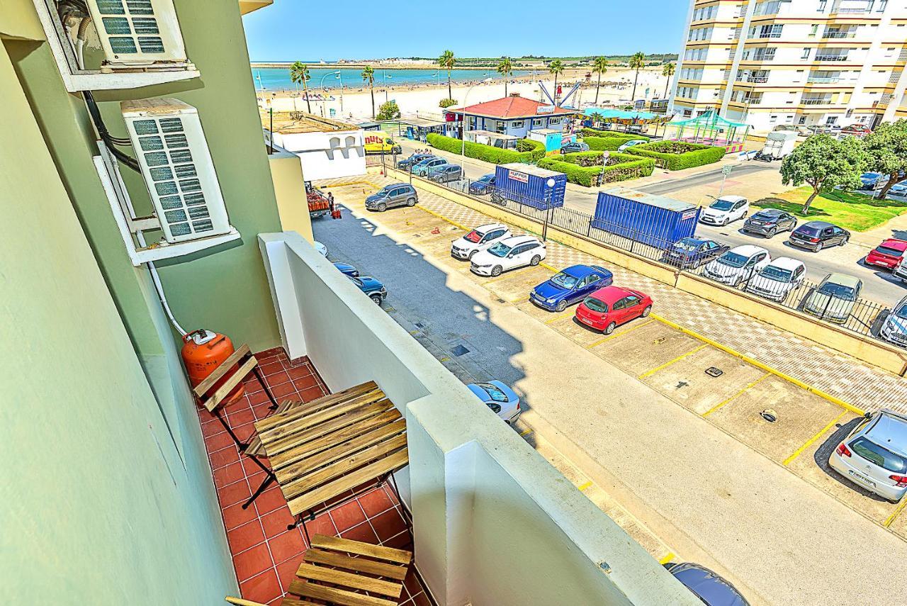 Ocean View Beach Apartment With Pool & Balconies El Puerto de Santa María Εξωτερικό φωτογραφία