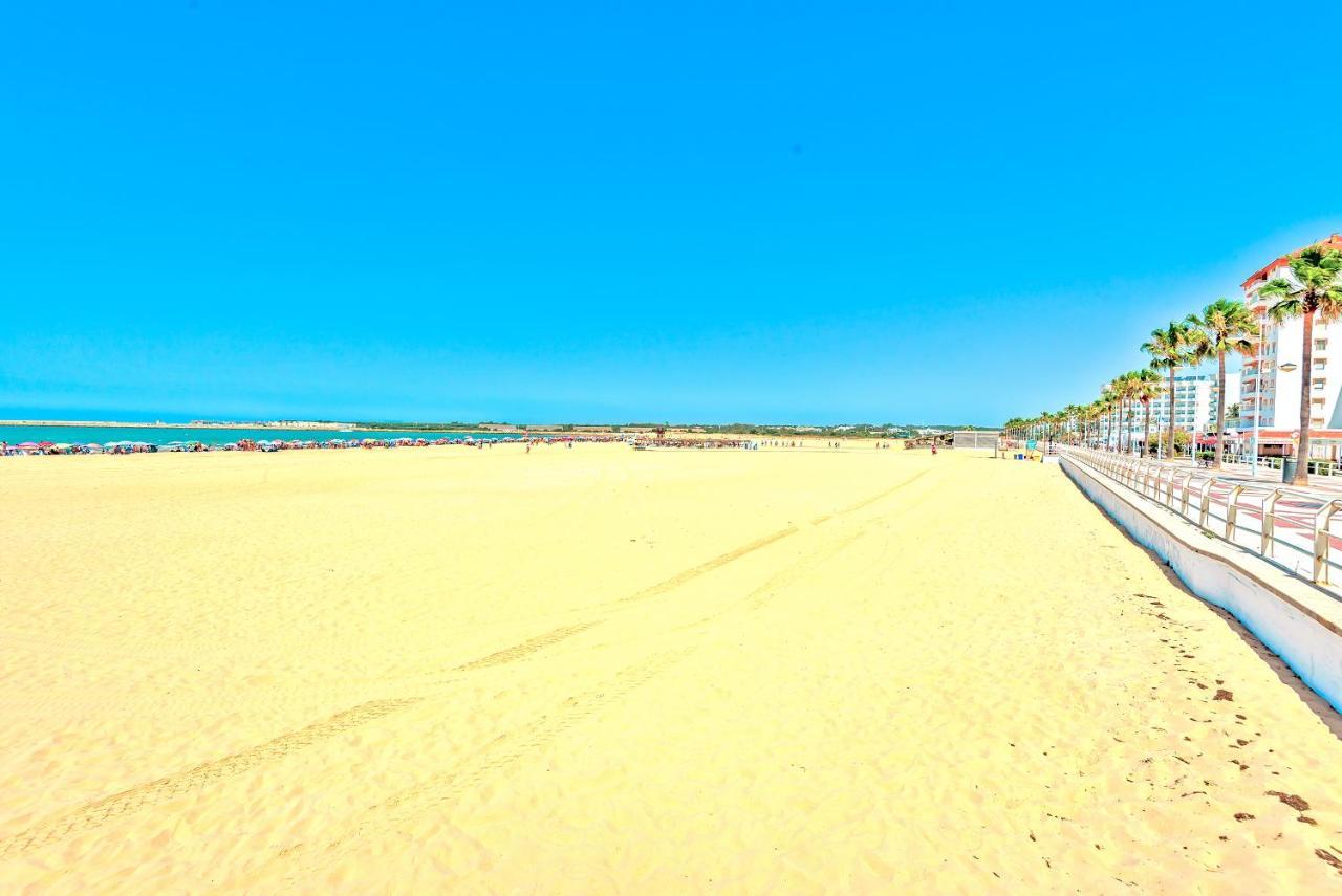 Ocean View Beach Apartment With Pool & Balconies El Puerto de Santa María Εξωτερικό φωτογραφία
